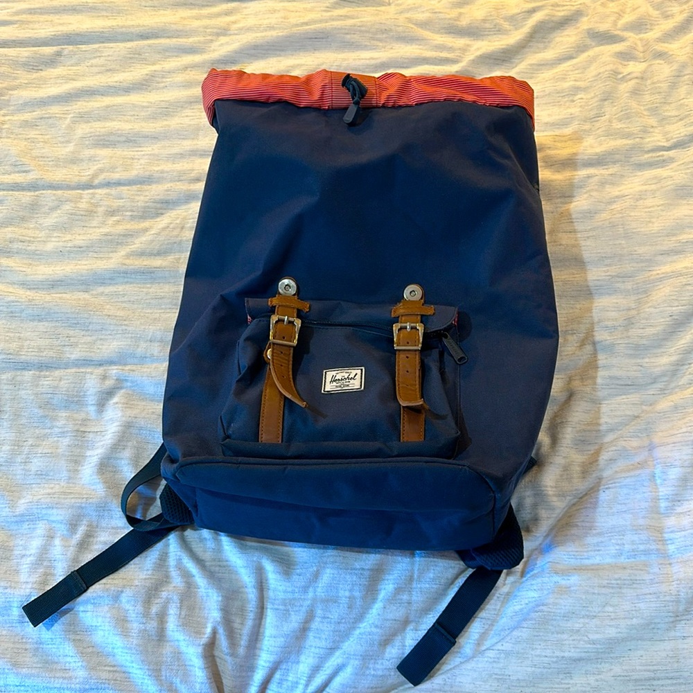 Herschel Backpack, Blue, with Laptop Sleeve